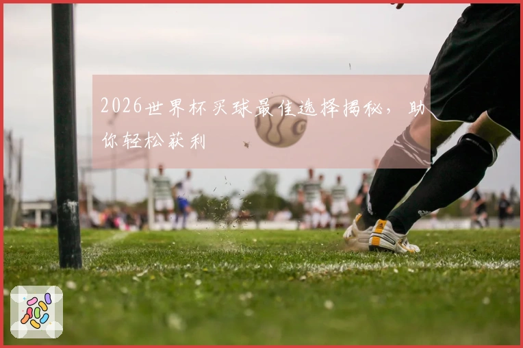 2026世界杯买球最佳选择揭秘，助你轻松获利